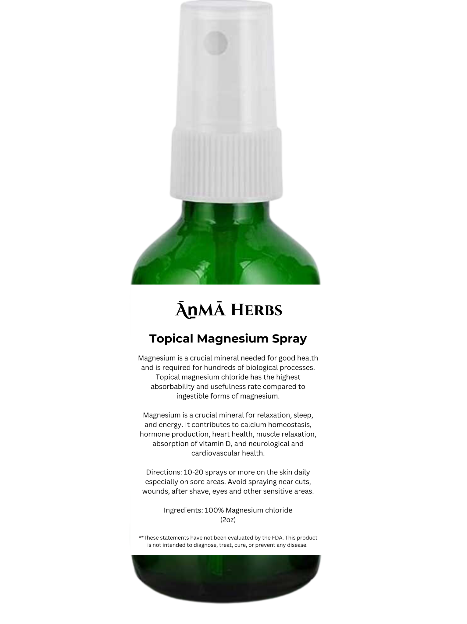 Topical Magnesium Spray